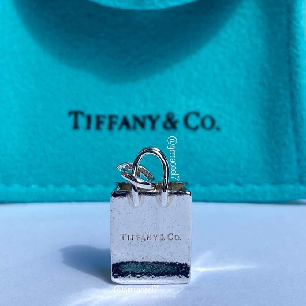 AUTH VINTAGE Tiffany & Co. Shopping bag🛍️ charm/pendant